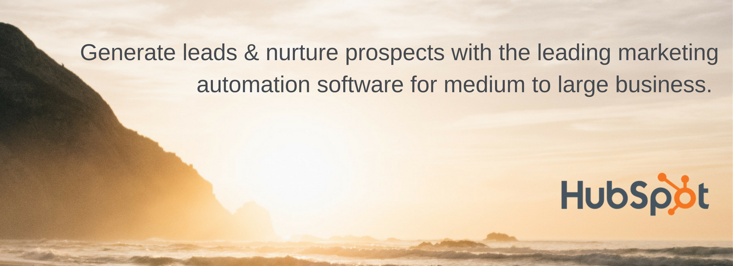 HubSpot inbound marketing automation software for medium to large business